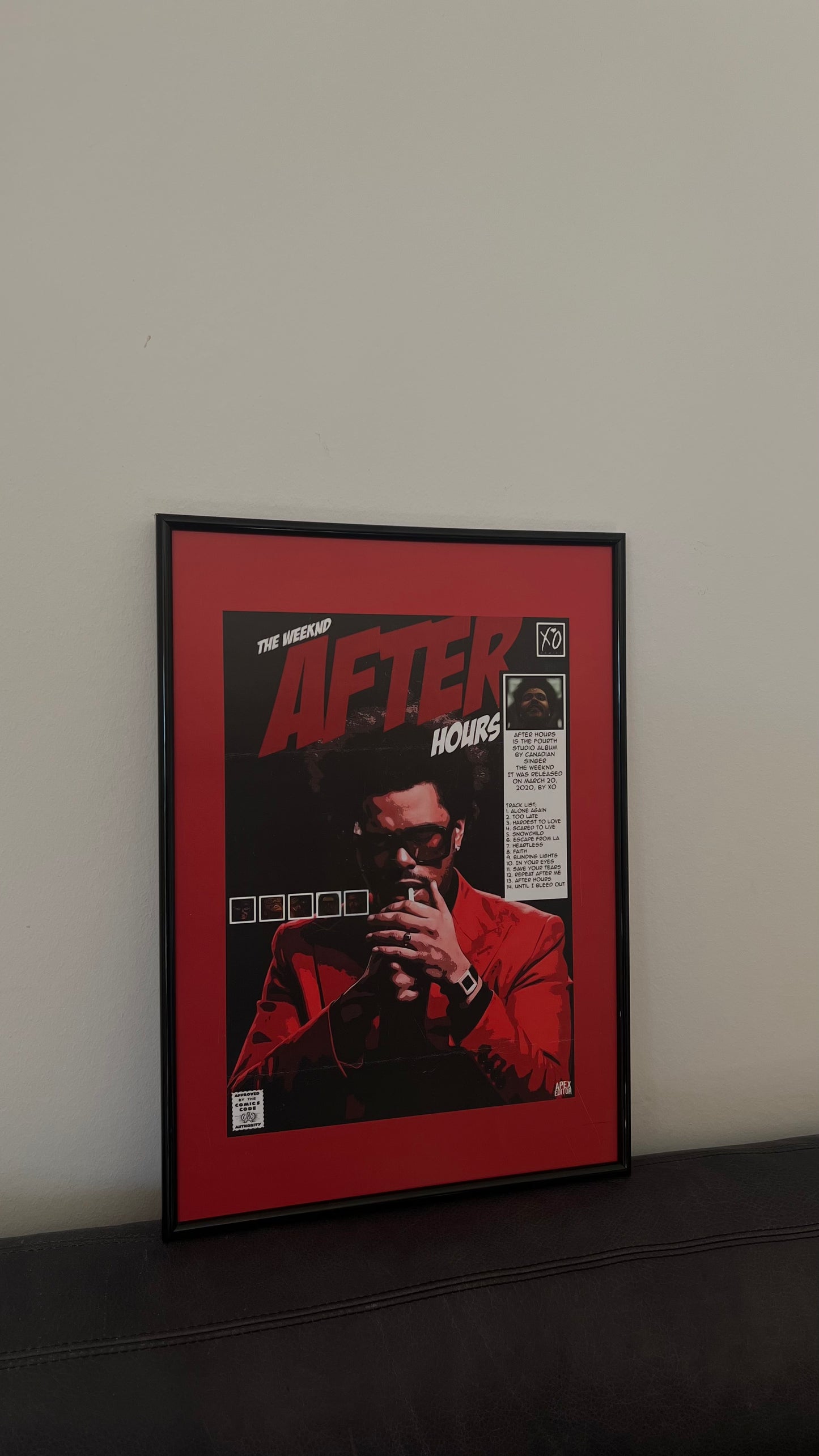 The Weeknd After Hours Poster