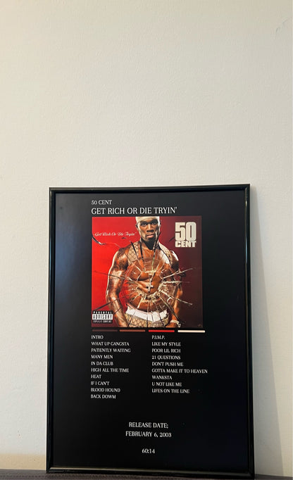 Get Rich Or Die Tryin' Poster