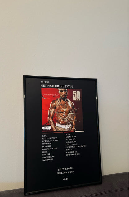 Get Rich Or Die Tryin' Poster